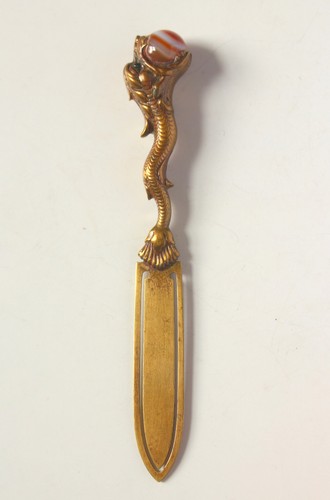 Antique bookmark gebruder - antique,