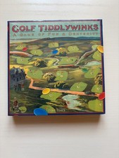GOLF TIDDLYWINKS BOARD GAME