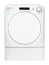 Candy CSEV9DF 9kg Vented Tumble Dryer, Sensor Dry, Rear Vented, LED Display
