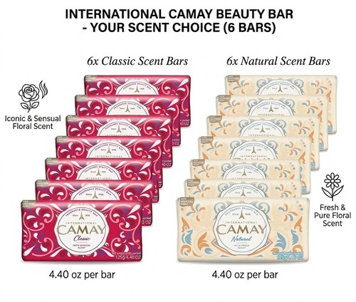 Camay soap bars - x,