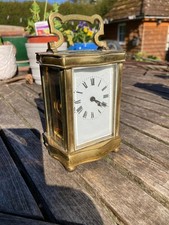 ANTIQUE BRASS FRENCH CARRIAGE
