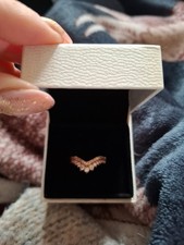 Pandora Princess Wishbone Ring