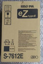 Risograph S7612e EZ200 Black Ink (2) 2 x 1000 ml