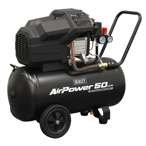 Sealey sac5002 50l 3hp oil - sealey,