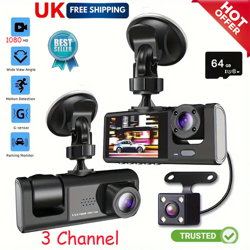 1080p wireless dash cam - cam, car