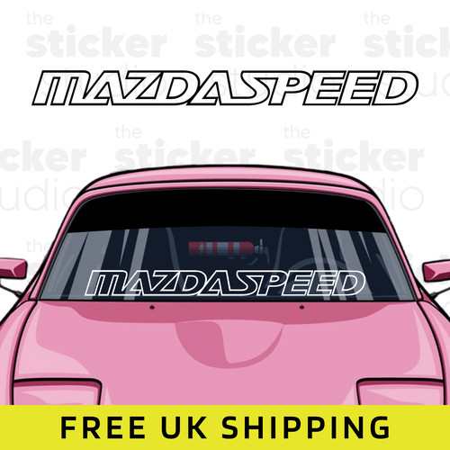 Mazdaspeed sticker 100cm - -,