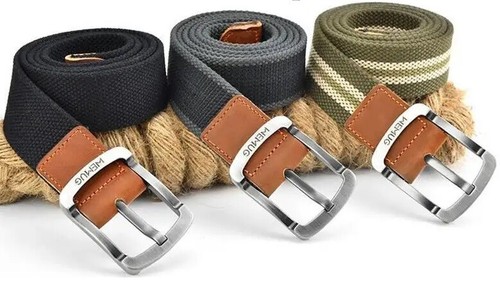 Men belt canvas outdoor - belt,