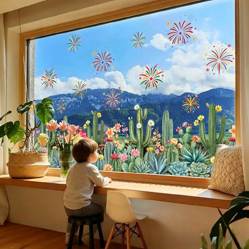 Cacti fireworks decorative - cacti,