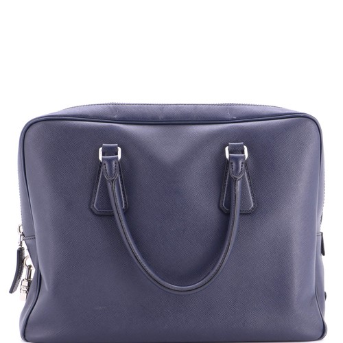 Prada zip around briefcase - zip,