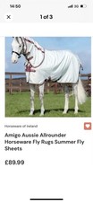 HW Amigo Aussie Allrounder Fly Rug Disc 3’3 Shetland Falabella Mini RRP £￼89