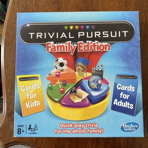 Trivial pursuit family edition - pursuit,