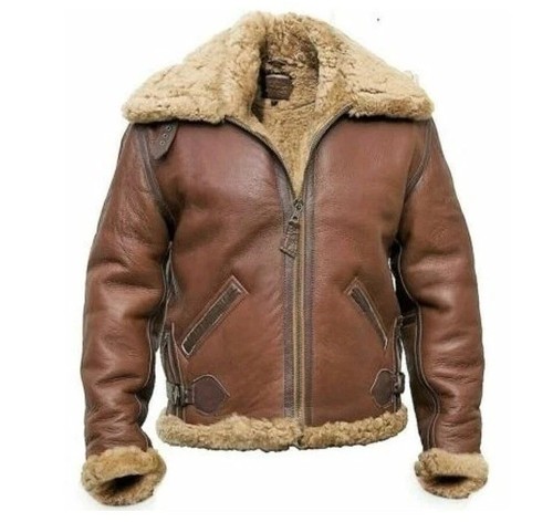 Brown raf aviator men b3 - raf,