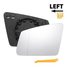 Car Left Side White Mirror