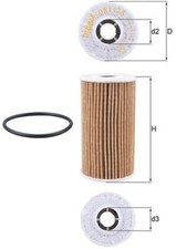 Oil Filter MAHLE Fits JAGUAR
