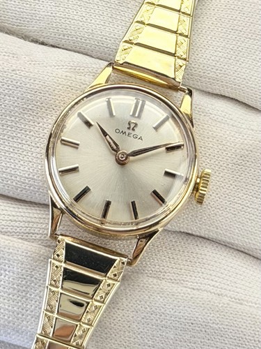 Omega lady vintage 9ct - lady's, gold
