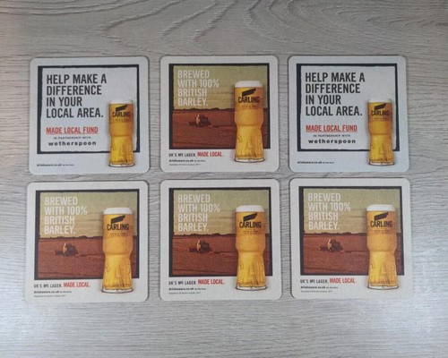 Carling collectable beer - 6,