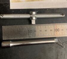 Vintage King Dick T Bar & Tipco Extention Bar  9/32"  Midget Drive Ex RAF MOD