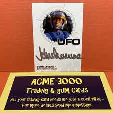 Unstoppable UFO Series 3 John Levene (Pilot) GOLD FOIL Autograph Card JL1 SILVER