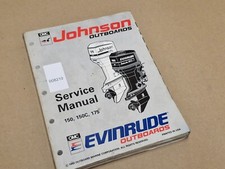 Johnson Evinrude 150 150C 175 Outboard Motor Workshop Manual 1992 508286 Genuine