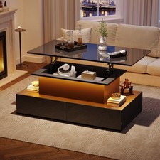 Lift Top Coffee Table With 2