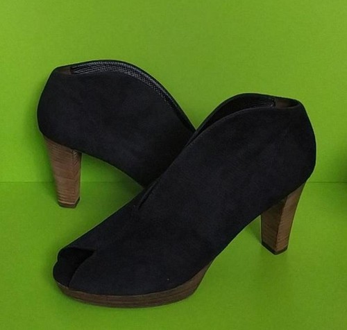 Ladies paul green booties - paul, navy