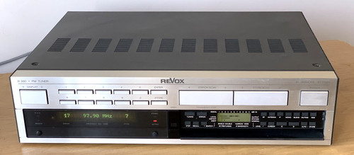 Revox b260 tuner superb - revox, tuner.
