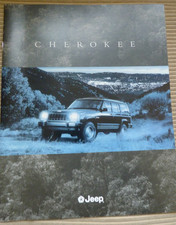 Jeep Cherokee 2.5 Turbo Diesel 2.5 & 4.0 Petrol UK market colour sales brochure
