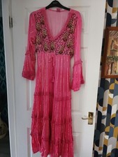 Embroidery Design Maxi Dress