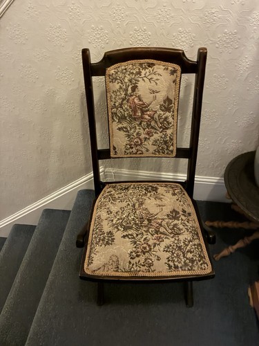 Antique folding wooden - folding,
