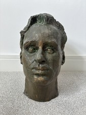 Plaster head study bust - , by