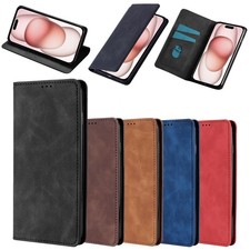 Genuine Leather Case For Huawei P8 P10 P20 P30 P40 P50 P60 P Smart Cover Wallet
