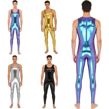 Men's Spandex Bodysuit Slim