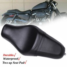 Driver Passenger Two-Up Seat for Harley Davidson Sportster XL 883 1200 72 Iron