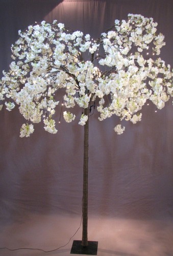 Lighted white cherry blossom - lighted,