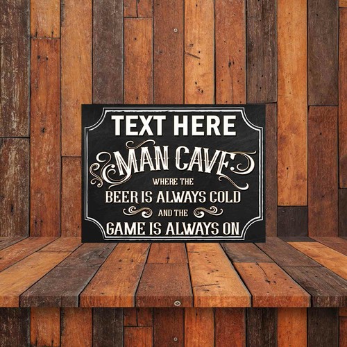 Mancave theme personalised - mancave,