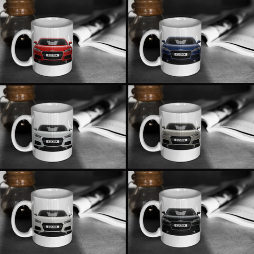 Personalised audi coupe - personalised,