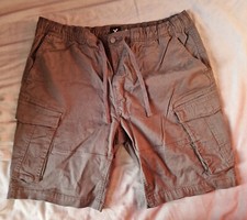 Voi Jeans Grey Cargo Shorts W42"