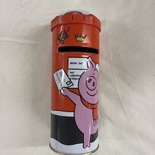 Percy Pig Piggy Bank Christmas 120g Collectible Gift Tin - Empty