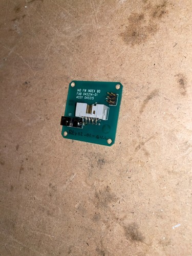 Filter wheel position - , sensor