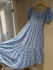 PRETTY DEBENHAMS BLUE  VANILLA