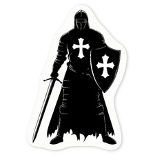 Medieval knight standing - 'medieval, standing'