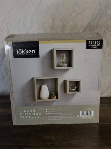 Lokken cube floating - cube, shelves
