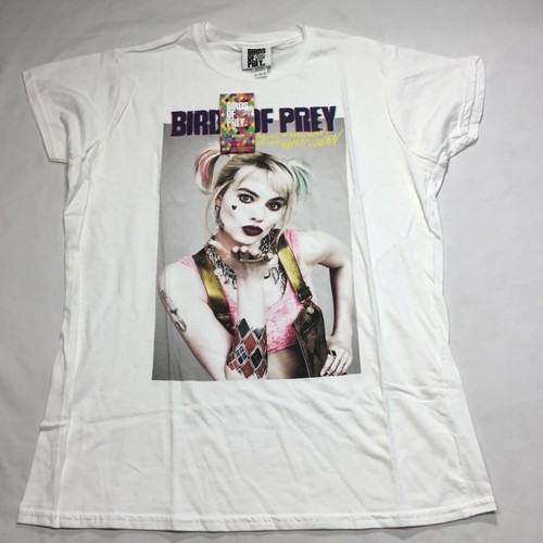 Ladies white harley quinn - ladies,