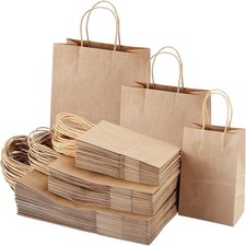Brown Paper Bags with String
