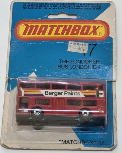 Vintage matchbox the - no.17,