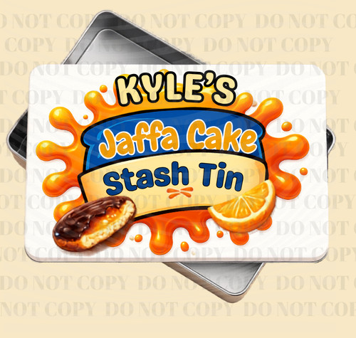 Jaffa cake theme personalised - jaffa,