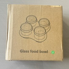 Baby Food Glass Storage Set