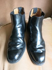 Loake Black Chelsea Boots Size
