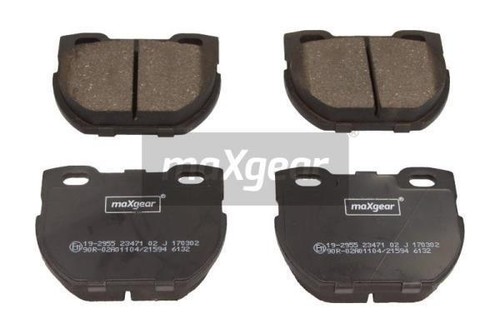 2955 maxgear brake pad - maxgear, set