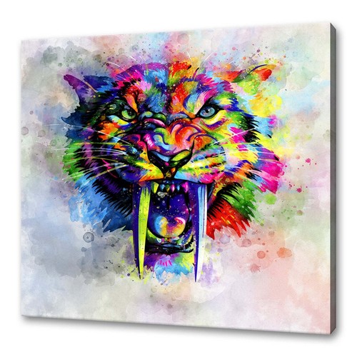 Siberian tiger canvas art - tiger,